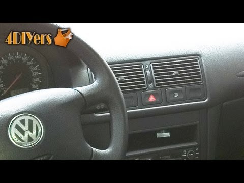 DIY: Volkswagen MKIV Dash Vent Removal
