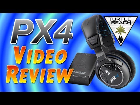 how to setup turtle beach px4 on ps4