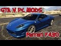 Ferrari F430 0.1 BETA para GTA 5 vídeo 14