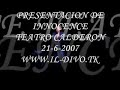 presentacion innocence  geraldine larrosa  con carlos marin