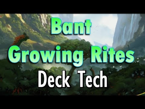 Mtg Deck Tech: Bant Growing Rites of Itlimoc in Ixalan Standard!
