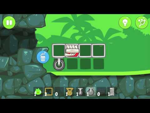 Let's Play Bad Piggies Part 8 - I DON'T KNOW HOW TO READ!!