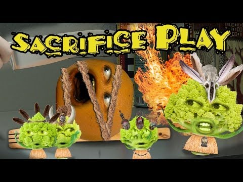 Annoying Orange - Sacrifice Play (Ft. Mikey Bolts, Steve Zaragoza & Alesia Glidewell)