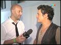 Alejandro Sanz en CQC- Presentación Paraíso Express