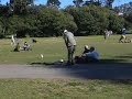 Tiger Woods nel Golden Gate Park
