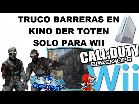 Truco Tutorial Black Ops Zombies Barrier en Kino der Toten - By GermanWii & ReCoB Truco Tutorial Black Ops Zombies Barrier en Kino der Toten - By GermanWii & ReCoB