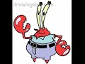 you can discover how to draw mr. krabs from the tv series spongebob squarepants in eleven steps!  if you use this free online cartoon-drawing tutorial, you'll be on your way to being an artist in a few quick steps.  the guided tutorial, using quick and easy lesson steps, teaches you to sketch, draw, and then color.  the lesson phases go ahead only as you choose, so staying with them is easy!  did you know that in the episode titled clams, mr. krabs gets his arm and lower body bitten off?  he is fine in later episodes, and in real life, crabs can indeed re-grow lost limbs.