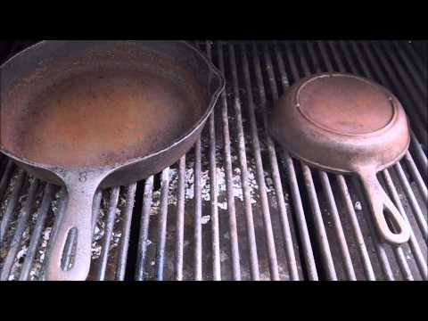 how to cure bbq grates