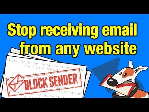 how to eliminate junk email