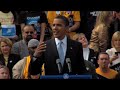 Barack Obama rally the day after VP debate in PA Part 3 of 3