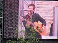 David Cook sings in the Power and Light District, KC