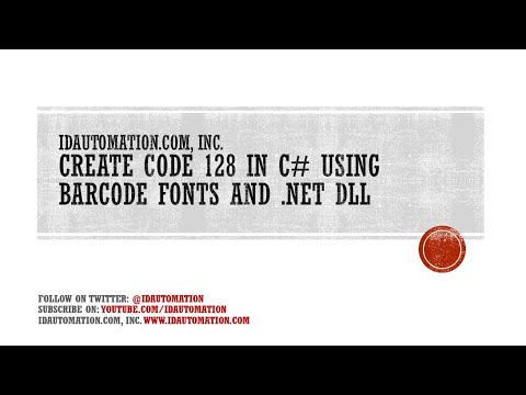 how to create barcode