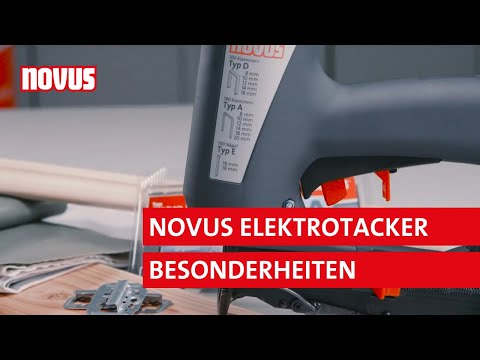 Novus Elektrotacker | Produktfilm