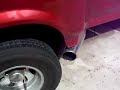 F-350 dually side exhaust