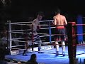 unlicensed boxing stoped with body punch