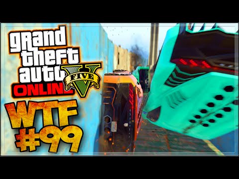 DÉPART PLUS QUE EPIC ! EXPLOSION + LOOPING + SLIDE ! - GTA 5 ONLINE ( GTA 5 COURSE WTF #99 )