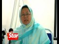 Film director Yasmin Ahmad in hospital