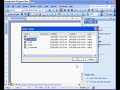 3.1 Mail Merge in Access & Word Using a Table