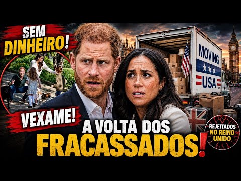 BOMBA! MEGHAN E HARRY VOLTAM A MORAR NO REINO UNIDO APÓS 6 ANOS DE CAOS E FRACASSO FINANCEIRO!