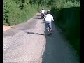 Discesa libera in monopattino 2 la caduta