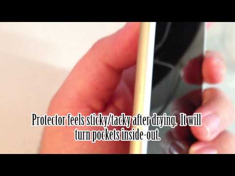 how to apply xtremeguard screen protector
