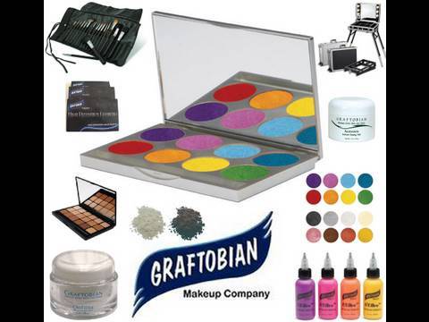 LARGE Graftobian HD Makeup Review. Time: 14:12