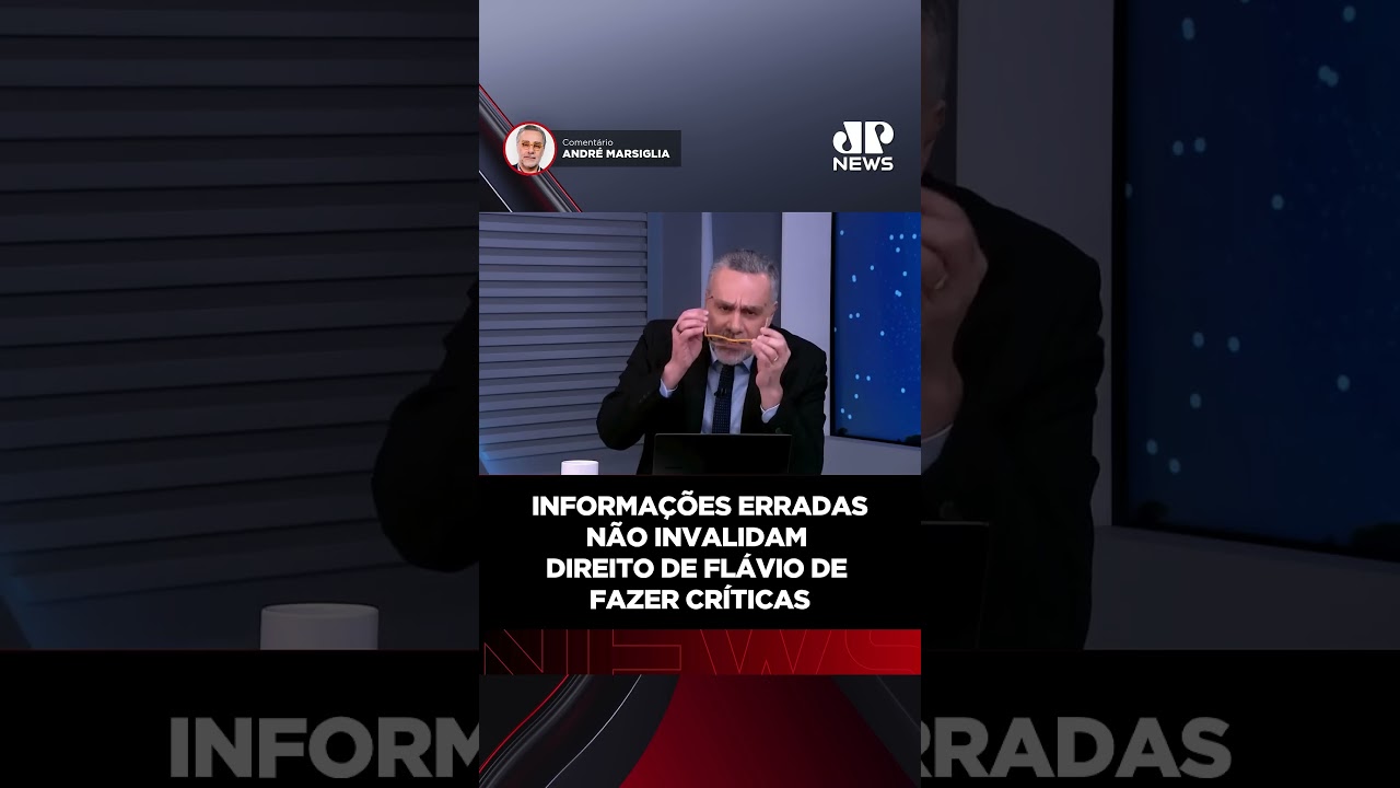 Erros Nas Informações Não Retiram De Flávio O Direito De Criticar #Shorts