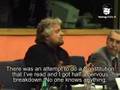 Beppe Grillo at the European Parliament