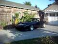 RX7 13b rotary driveway burnout