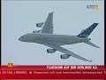 Airbus A380 Flying Low and Making Turns