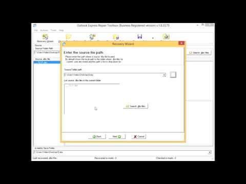 how to repair .dbx file microsoft