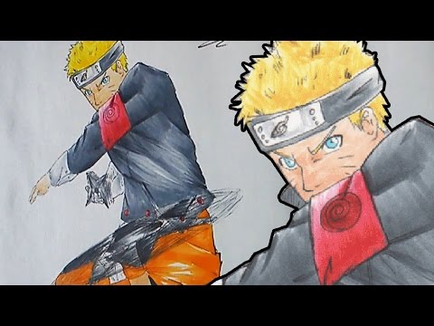 how to draw naruto uzumaki