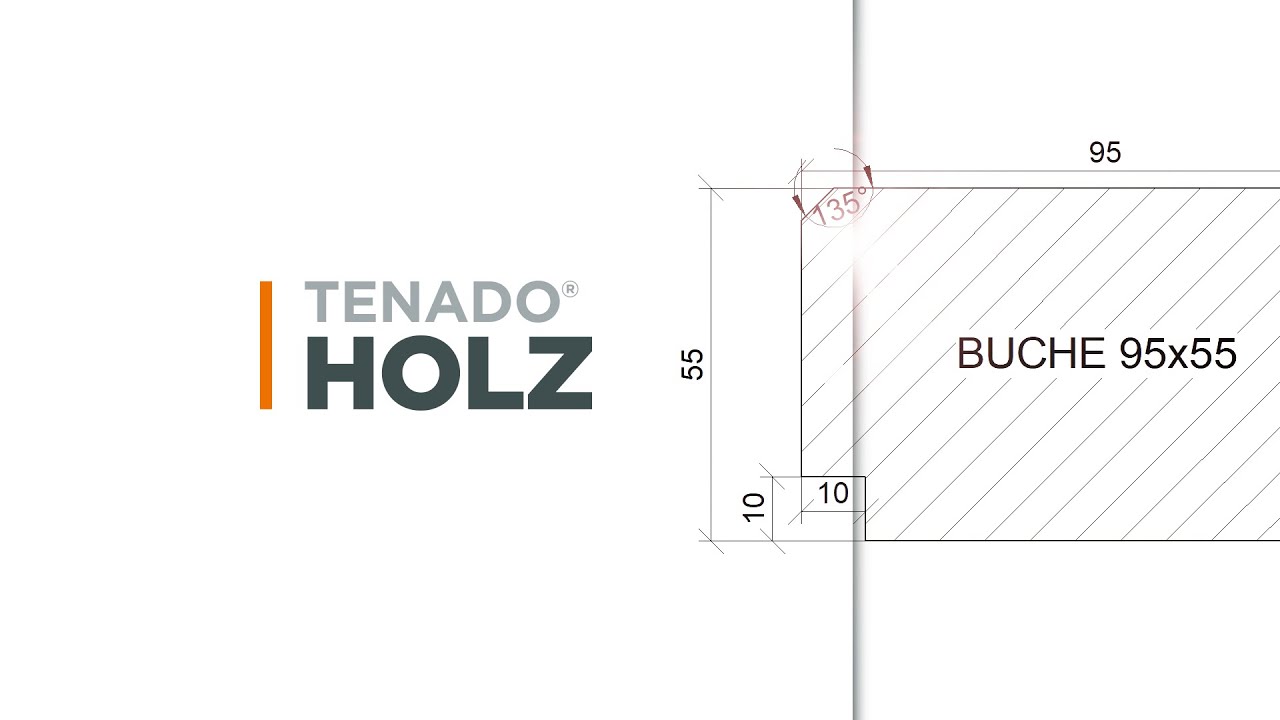 TENADO HOLZ I 2D Zeichnen schnell & einfach