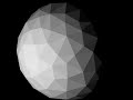 Sphere Tesselation ( Delaunay ) Sphere Tesselation ( Delaunay )