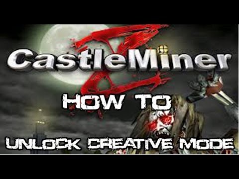how to open a door in castle miner z