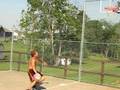 My dunk 10 foot.