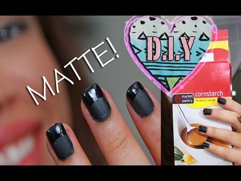 D.I.Y homemade MATTE NAIL Polish%21%21%21 %7C AndreasChoice