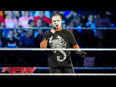 Sting assesses Seth Rollinsâ€™ reign as WWE World Heavyweight Champion: Raw, Aug. 31, 2015