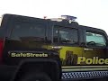 Police Hummers St Kilda NYE 2008