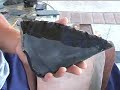 Flintknapping slabs part 2