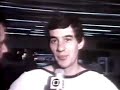 Ayrton Senna em 1983 antes da Formula 1