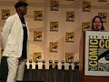 Pia Guerra accepts Eisner for Y The Last Man
