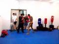 Tyrone Spong entrenando en Coruña.