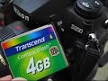 Transcend 4GB 120x Compact Flash Speed Test on Nikon D200
