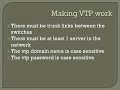 VTP Trunking VTP Trunking