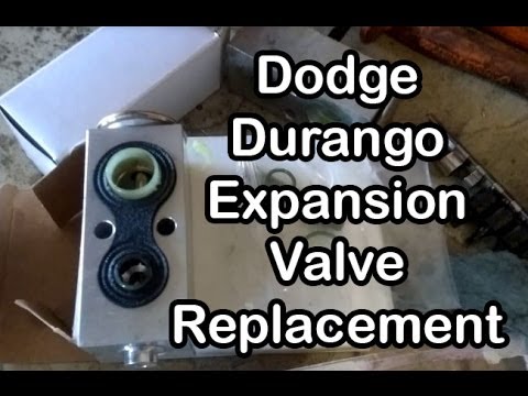 Replacing the Expansion Valve on a 2001 Dodge Durango