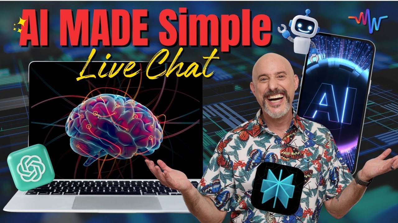 🧠 AI Made Simple: A Live Chat with The MacWhisperer | Saturday, May 31 at