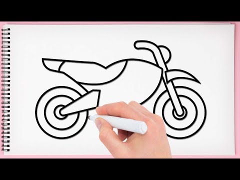 video-linktoworks-How to Draw Bike Step by Step Learn Drawing a Bike...