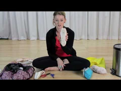 how to break in pointe shoes