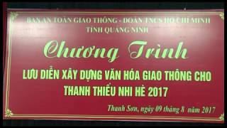Phường Thanh Sơn lưu diễn tuyên truyền "Xây dựng văn hóa giao thông" cho thiếu nhi